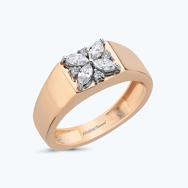 Pırlanta Markiz Yüzük