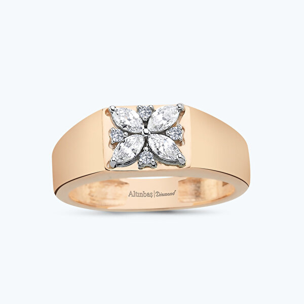 Pırlanta Markiz Yüzük