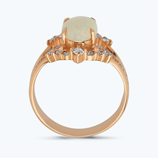 1.82 Karat Pırlanta Kuvars Taş Yüzük