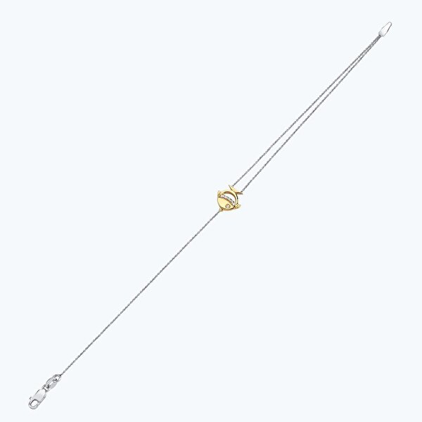 0.03 Karat Pırlanta Balık Bileklik