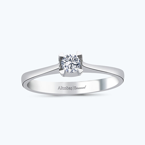0.20 Karat Pırlanta Tektaş Yüzük