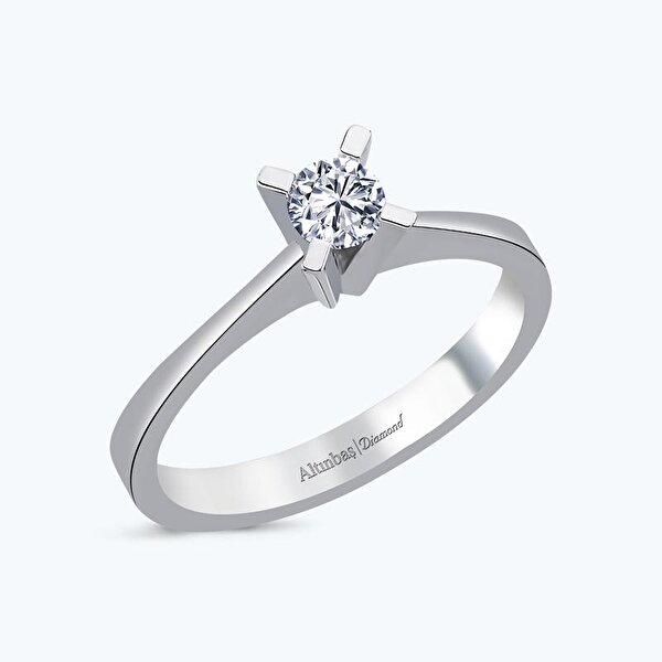 0.26 Karat Pırlanta Tektaş Yüzük