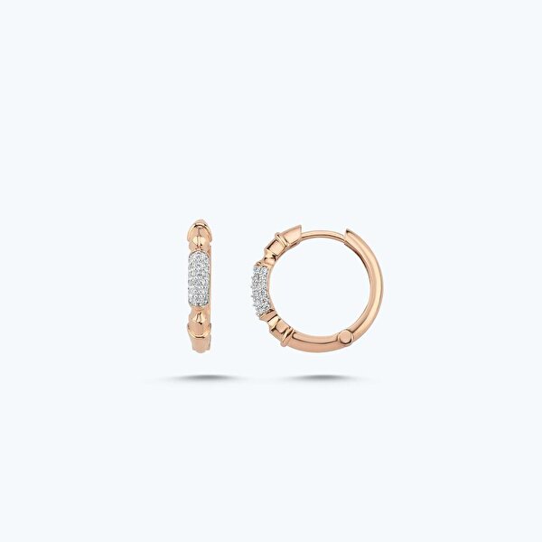 0.20 Karat Pırlanta Halka Küpe