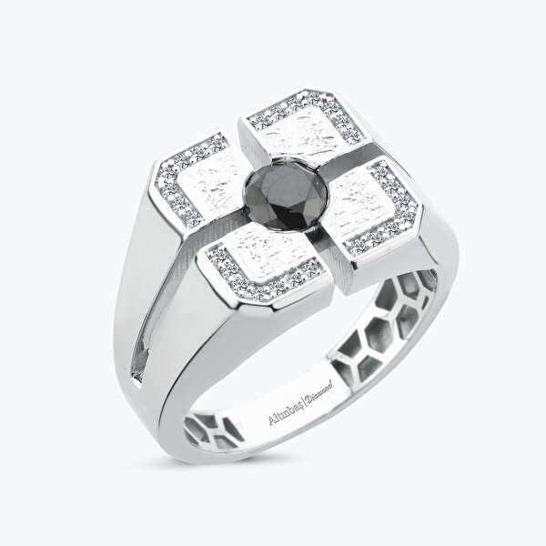 0.96 Karat Pırlanta Erkek Yüzük