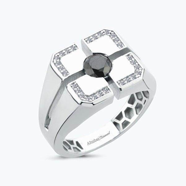 0.98 Karat Pırlanta Erkek Yüzük