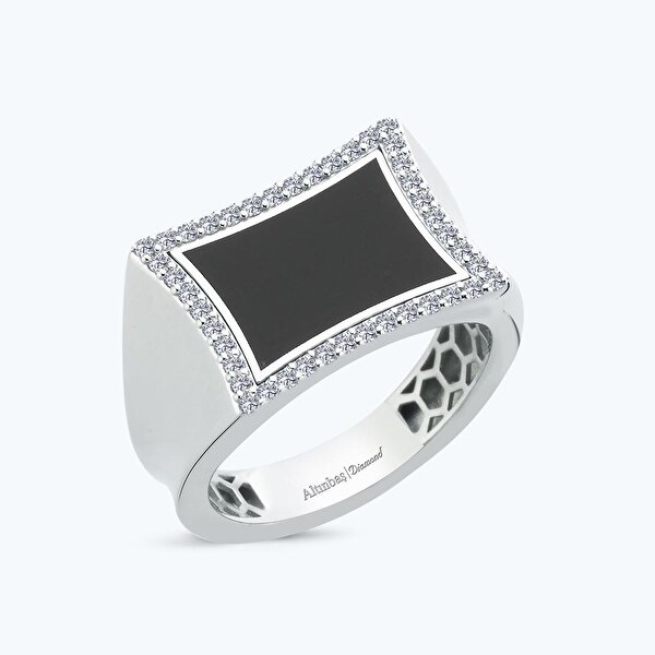 0.42 Karat Pırlanta Erkek Yüzük