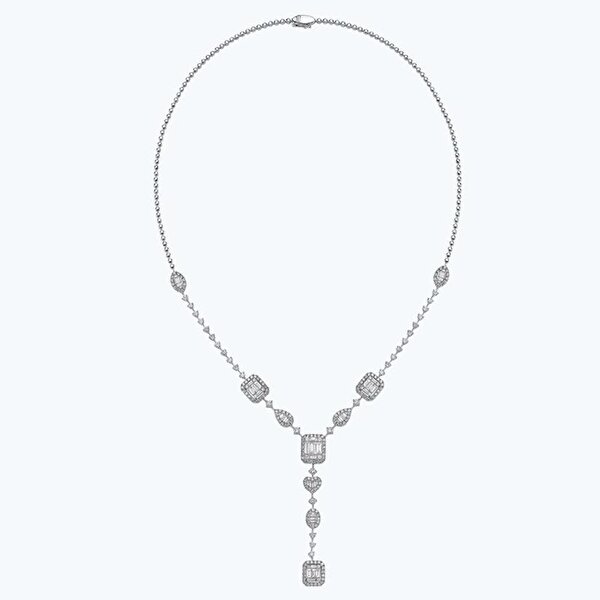 5.65 Karat Pırlanta Baget Gerdanlık