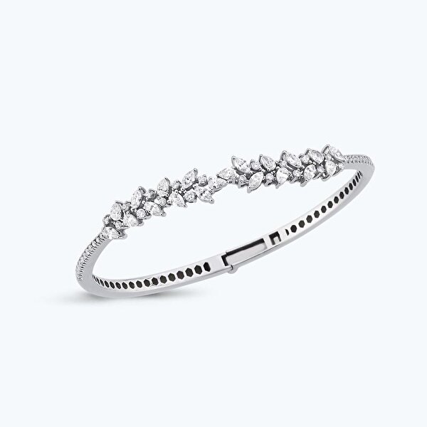 1.92 Karat Pırlanta Markiz Taşlı Bilezik