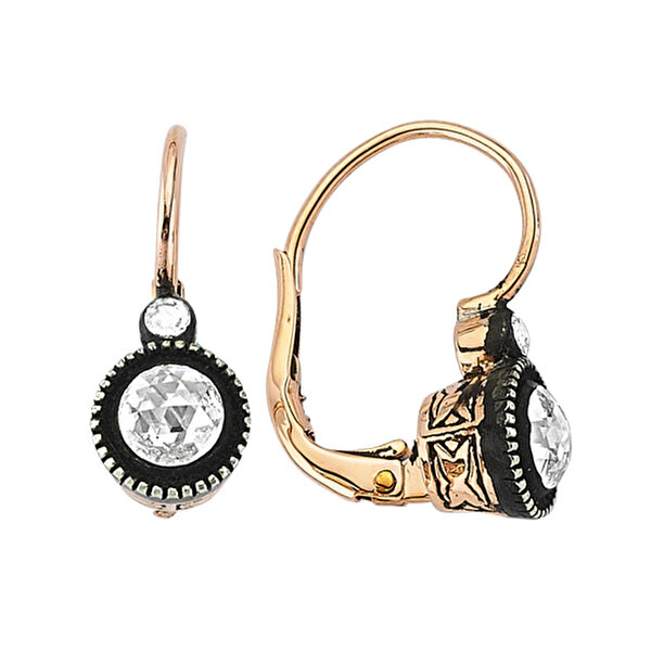 0.87 Karat Elmas Küpe