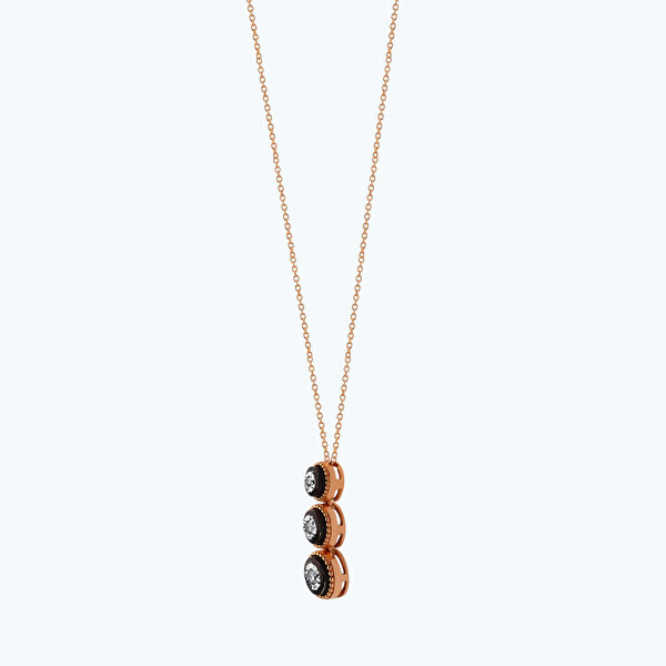 0.13 Karat Elmas Tria Kolye