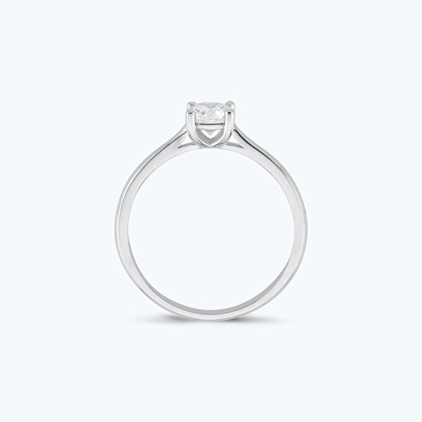 0.80 Karat Pırlanta Tektaş Yüzük