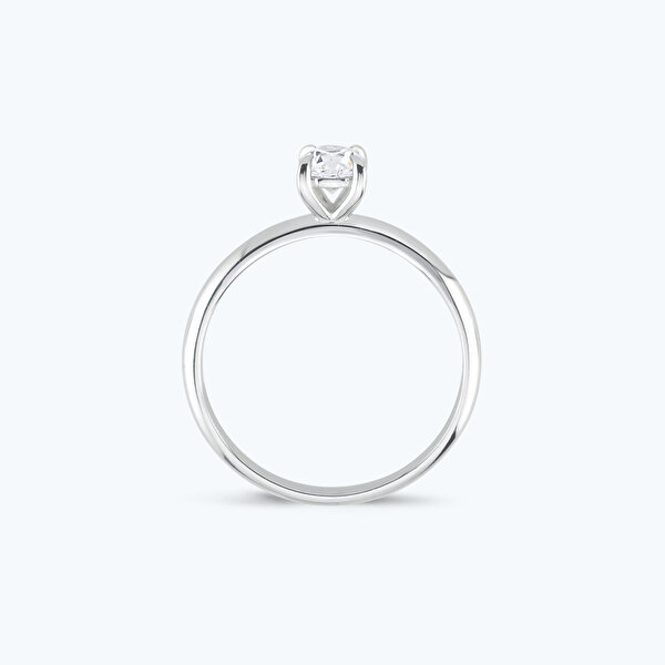 0.83 Karat Pırlanta Tektaş Yüzük