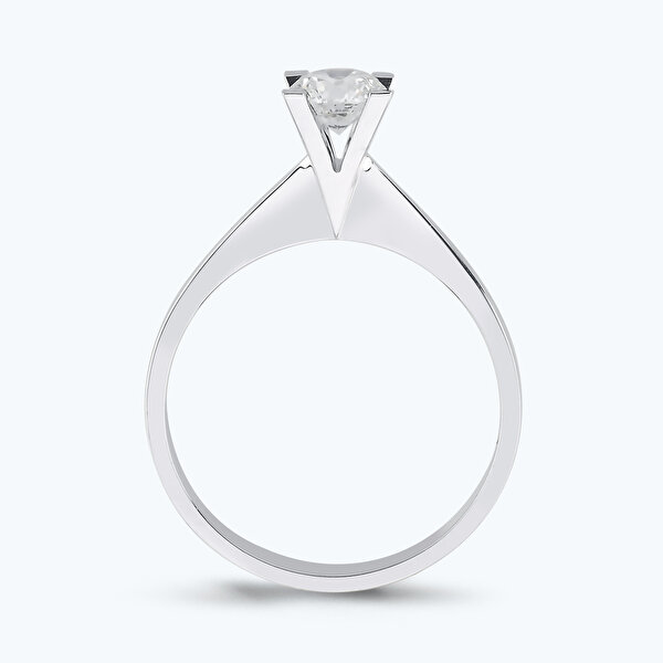 0.19 Karat Pırlanta Tektaş Yüzük