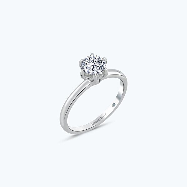 0.30 Karat Pırlanta Tektaş Yüzük