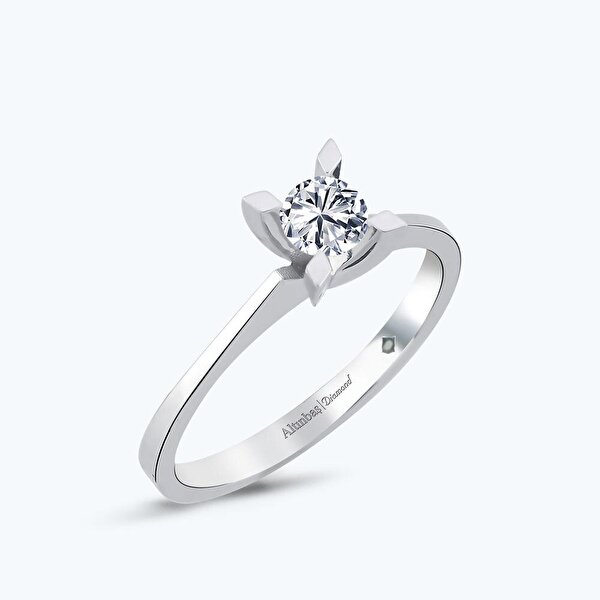 0.20 Karat Pırlanta Tektaş Yüzük