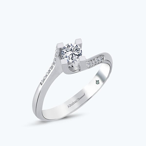 0.36 Karat Pırlanta Tektaş Yüzük