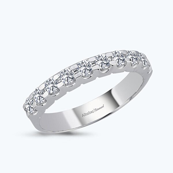 0.38 Karat Pırlanta Yarımtur Yüzük