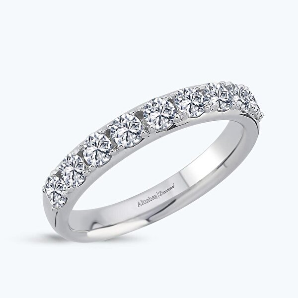 0.15 Karat Pırlanta Yarımtur Yüzük