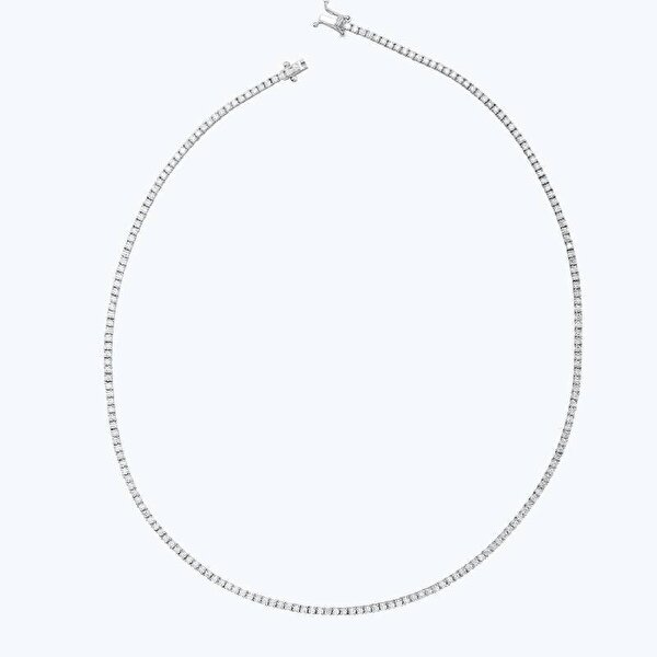 5.34 Karat Pırlanta Su Yolu Gerdanlık