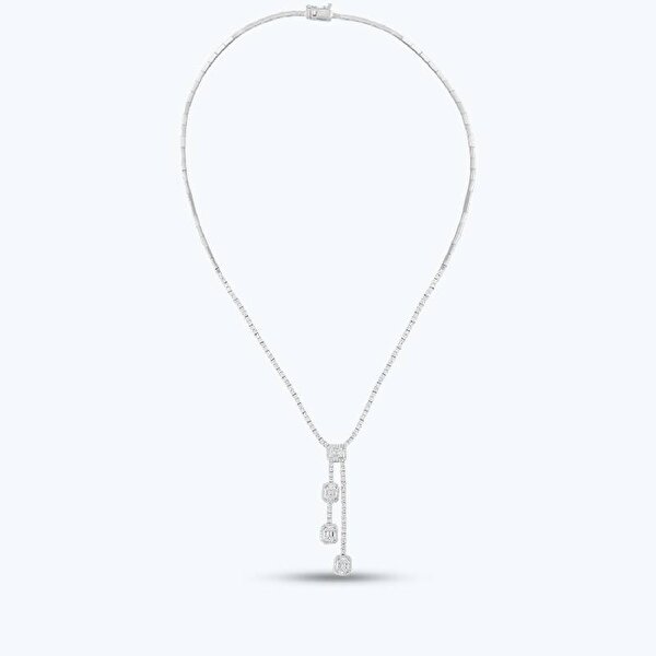 2.03 Karat Pırlanta Baget Gerdanlık