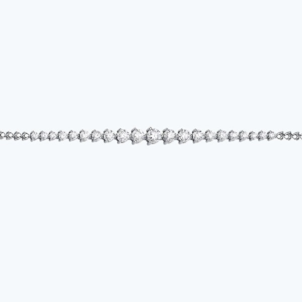 1.56 Karat Pırlanta Su Yolu Bileklik