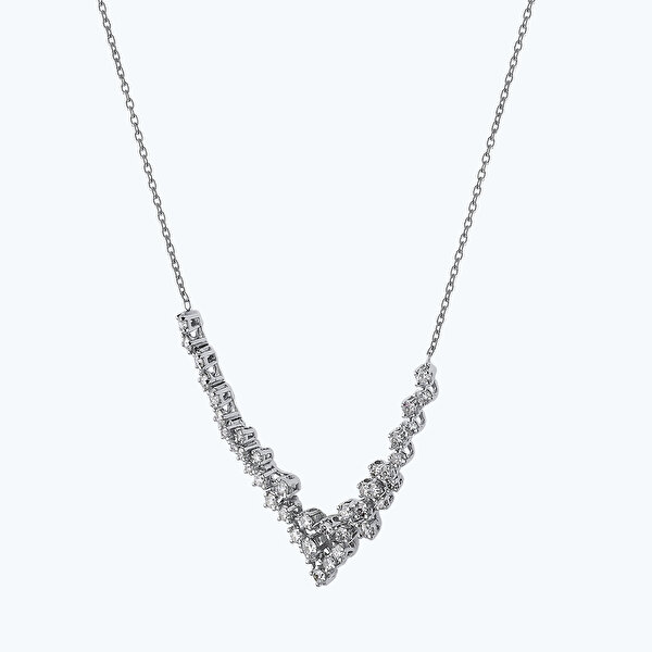 0.87 Karat Pırlanta Kolye