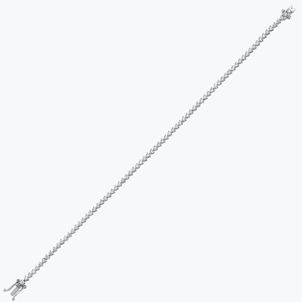 1.55 Karat Pırlanta Su Yolu Bileklik