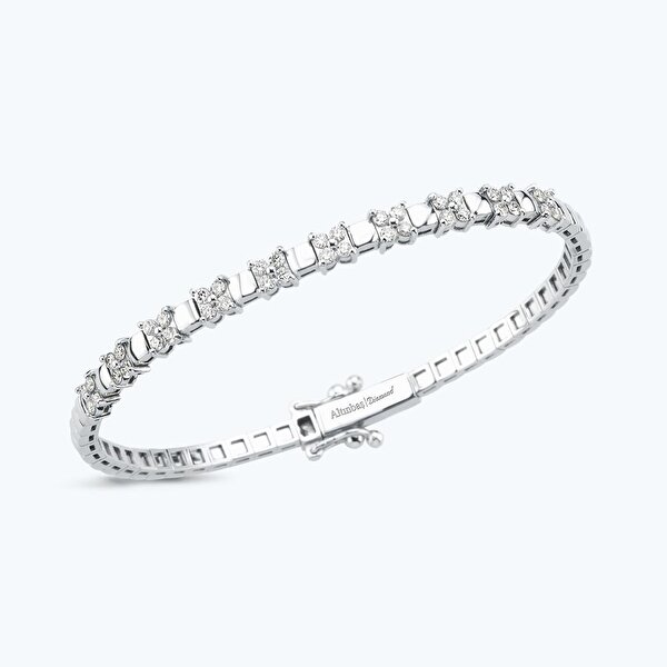 0.90 Karat Pırlanta Bilezik