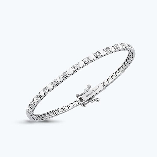 0.41 Karat Pırlanta Bilezik