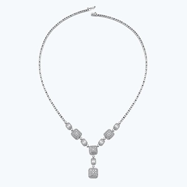 3.42 Karat Pırlanta Baget Gerdanlık