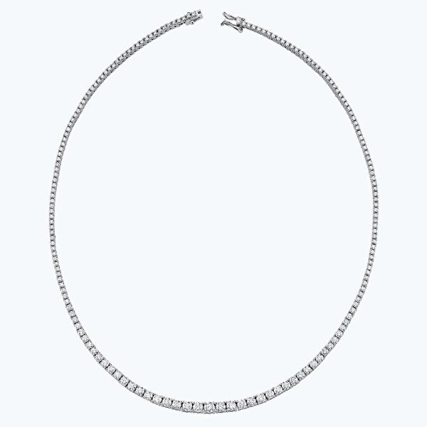 7.85 Karat Pırlanta Su Yolu Gerdanlık