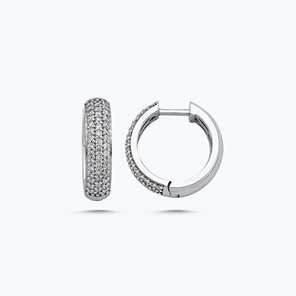 0.53 Karat Pırlanta Halka Küpe