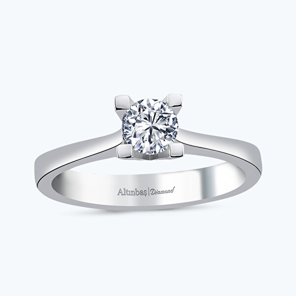 0.83 Karat Pırlanta Tektaş Yüzük