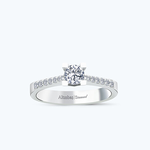 0.20 Karat Pırlanta Tektaş Yüzük