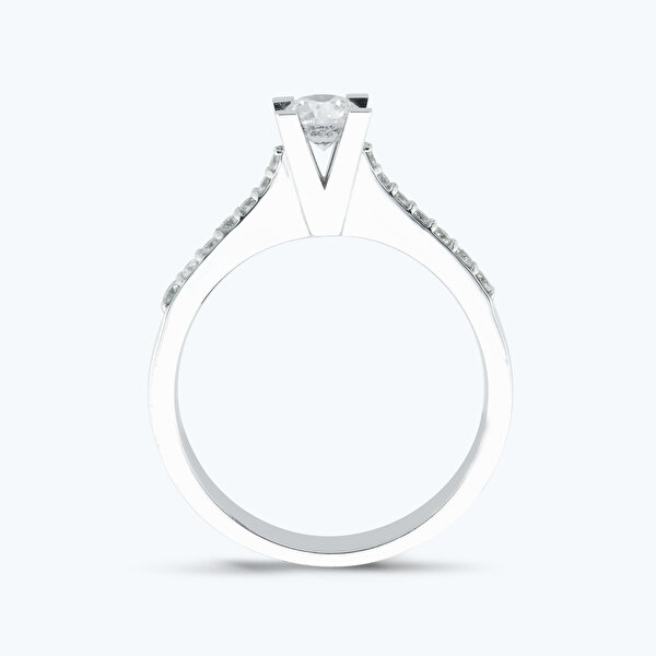 0.20 Karat Pırlanta Tektaş Yüzük