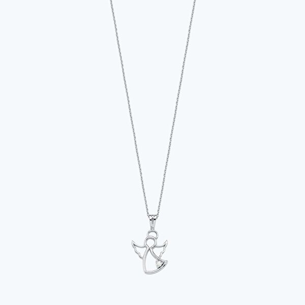 0.03 Karat Pırlanta Melek Kolye