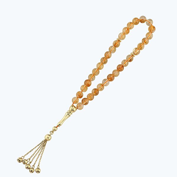 Altın Sitrin Tespih