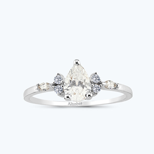 Altın Vintage Damla Yüzük