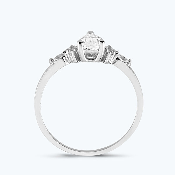 Altın Vintage Damla Yüzük