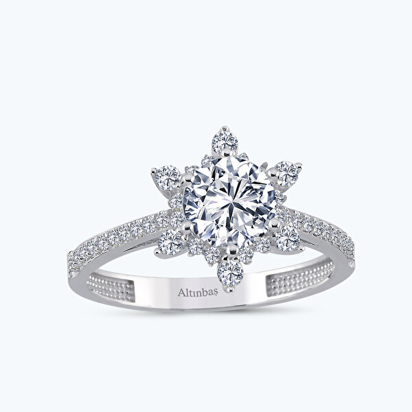 Altın Lotus Çiçeği Yüzük