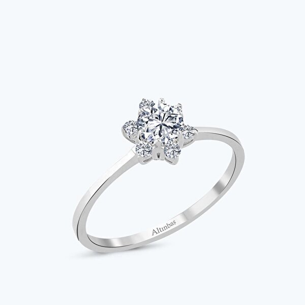 Altın Lotus Çiçeği Yüzük