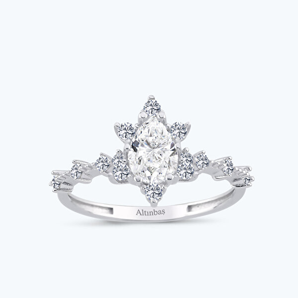 Altın Lotus Çiçeği Yüzük