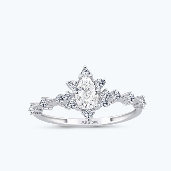 Altın Lotus Çiçeği Yüzük