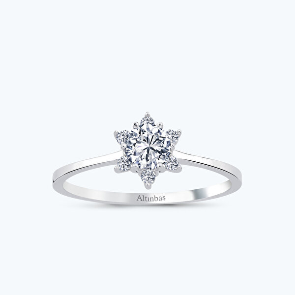 Altın Lotus Çiçeği Yüzük