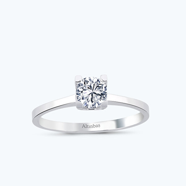 Altın Tektaş Yüzük