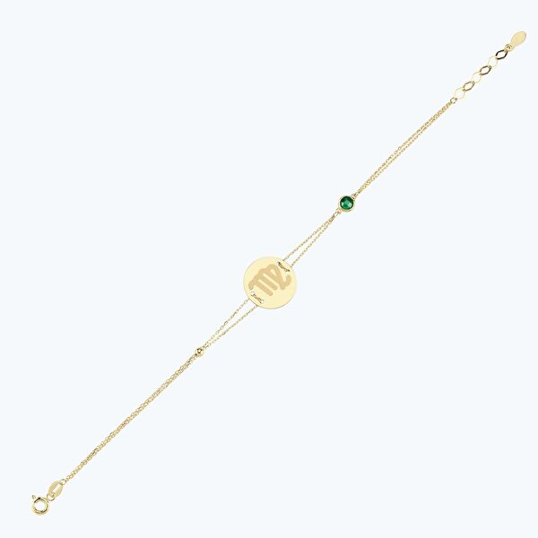 Altınbaş Burç Başak Bileklik