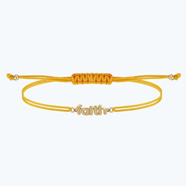 Altınbaş Besties İpli Faith Bileklik