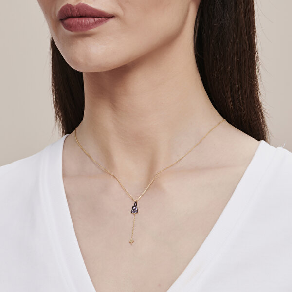 Altınbaş Besties Sallantılı Kutup Yıldızı Kolye