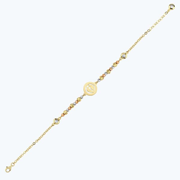 Altın Kilit Bileklik