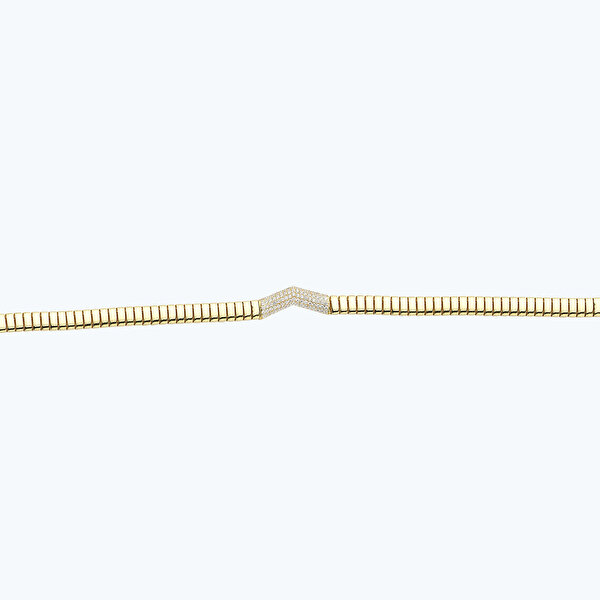 Altın Taşlı Zincir Bileklik